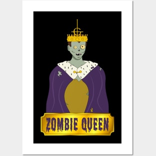 Zombie Queen Ghuleh Ghost Posters and Art